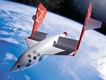 SpaceShipTwo.     Virgin Galactic 